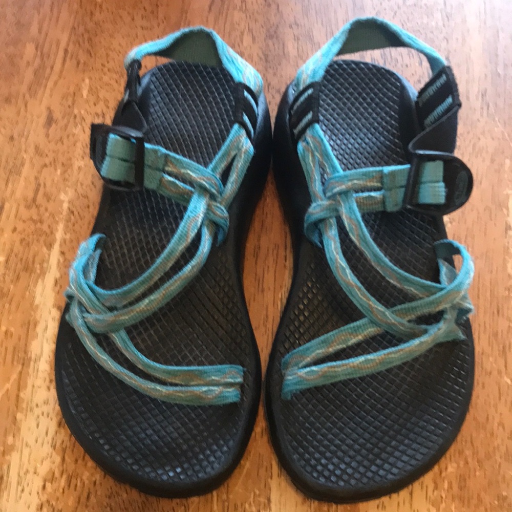 Chaco Women's Sandals - Black and Teal
